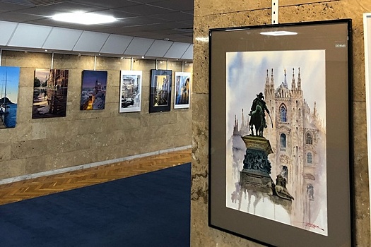 В префектуре ЗелАО проходит чудесная выставка художника Игоря Дубового