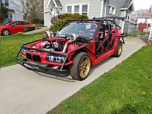 Этот BMW 3-серии лишился кузова, зато получил 1000-сильный LS V8