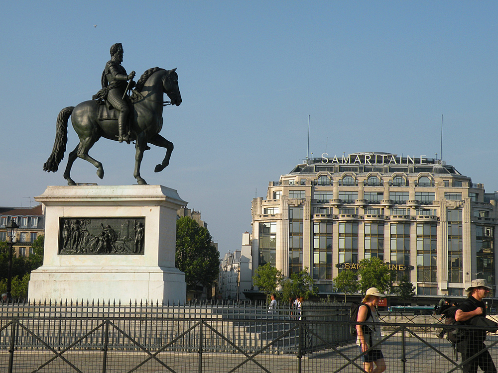 Памятник Генриху IV, Париж, Франция