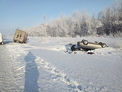 В Новосергиевском районе из-за аварии «Богдан» оказался в кювете. Погиб пассажир