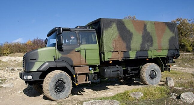 История перехода карьерного грузовика Renault Kerax на военную службу