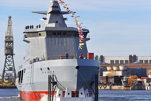 Головной патрульный корабль "Иван Папанин" планируют передать ВМФ до конца года