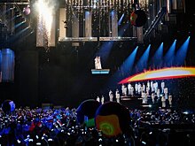 Финал "Интервидения" начался в Москве