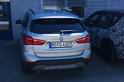 Первые фото BMW X1 2016