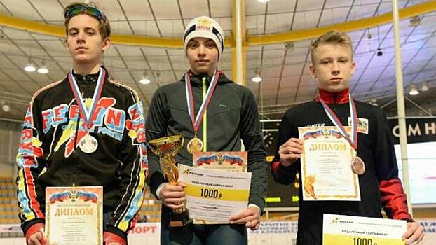 Вологодский спортсмен дважды стал призером всероссийских конькобежных соревнований