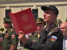 Новобранцы спортивной роты ЦСКА приняли военную присягу в Севастополе