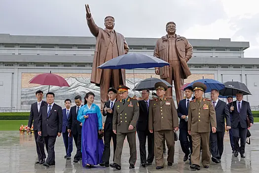 В Пхеньяне прошел концерт в честь прибытия российской делегации