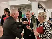 Глава управы района Люблино поздравил более 20 супружеских пар, проживших вместе свыше 50 лет