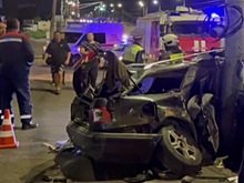 Водитель Audi влетела в столб и погиб после столкновения с «ГАЗелью» в Нижнем Новгороде