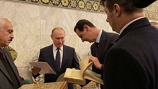 Визит Путина в Дамаск объяснили
