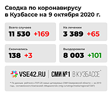 Кемерово вырвался вперед по суточному приросту больных с коронавирусом