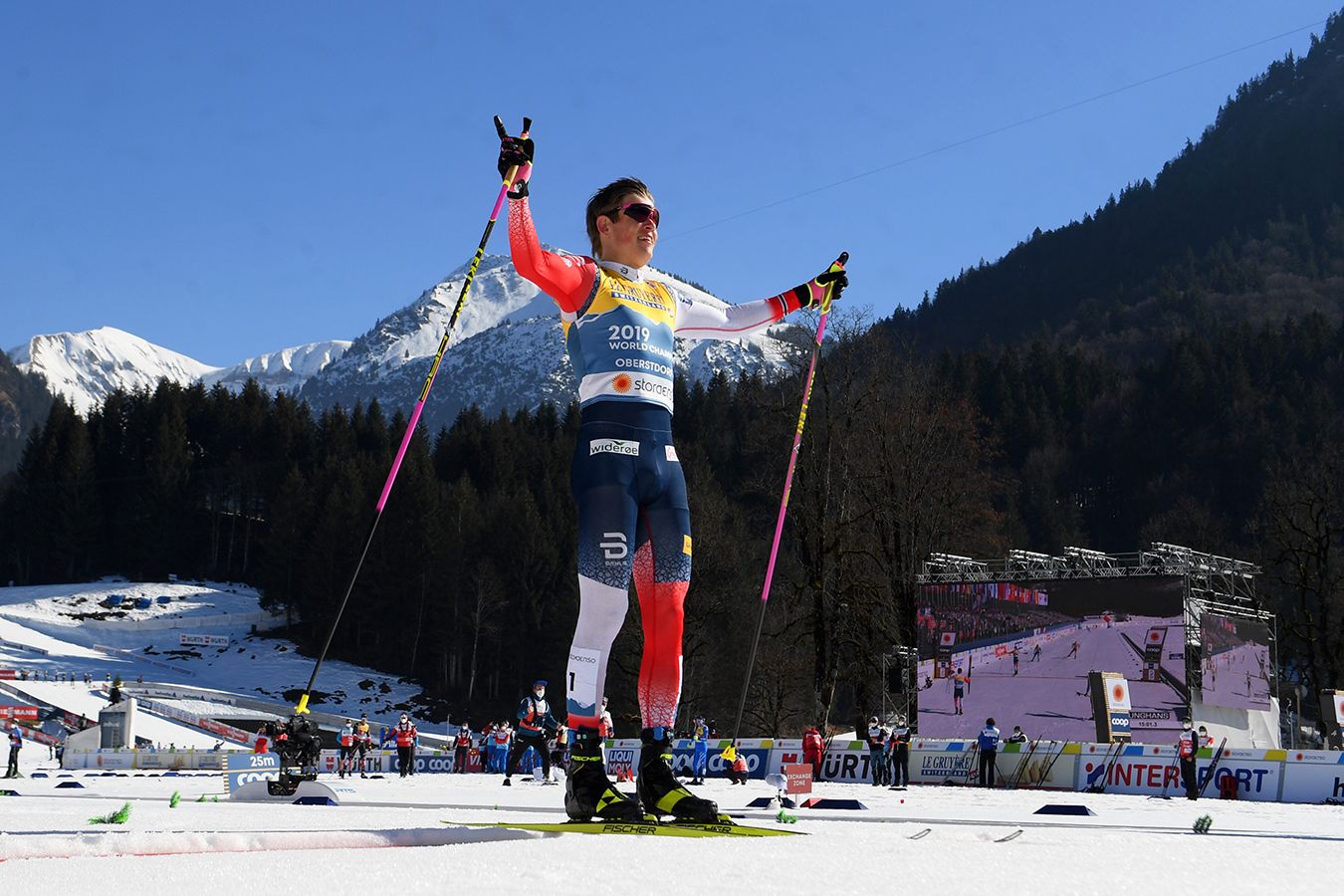 Йоханнес Клебо выиграл скиатлон на чемпионате Норвегии