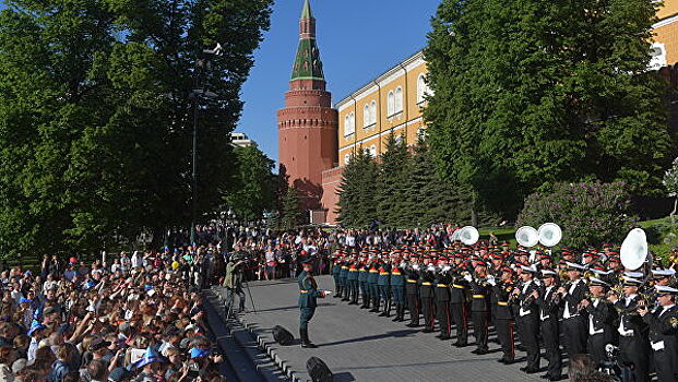 В Москве состоялось открытие программы "Военные оркестры в парках"