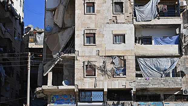 Окраины Алеппо опустели