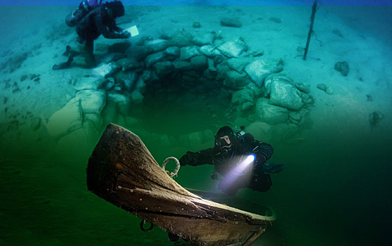 Лампы, ядра и каменная кладка: что нашли подводные археологи у берегов Сирии