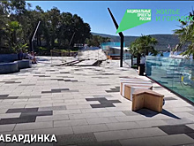 Строительство новой 200-метровой набережной завершается в Геленджике