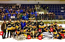 Команда «Вымпел» из САО победила в общегородском хоккейном турнире
