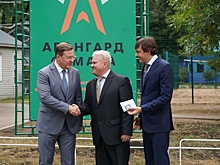 Дмитрий Азаров поблагодарил Сергея Кравцова за поддержку проектов строительства новых школ в Самарской области