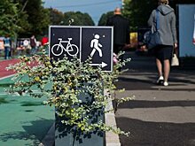 Велодорожки в парке "Сокольники" сделали противоскользящими