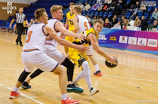 Южноуральские студенты выиграли баскетбольный турнир «Moscow Games»