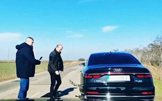 Почему разлетелась шина на автомобиле президента Вучича