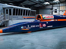 Bloodhound SSC готовится установить мировой рекорд скорости