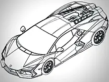 Появились патентные изображения преемника Lamborghini Aventador
