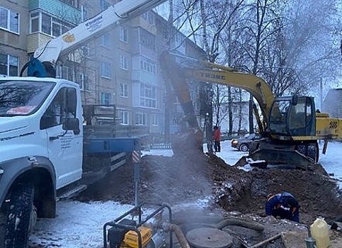 Тепло начало возвращаться в дома Заволжья после коммунальной аварии