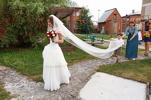 Cвадебные платья силуэта «русалка» стали популярны в Новосибирске