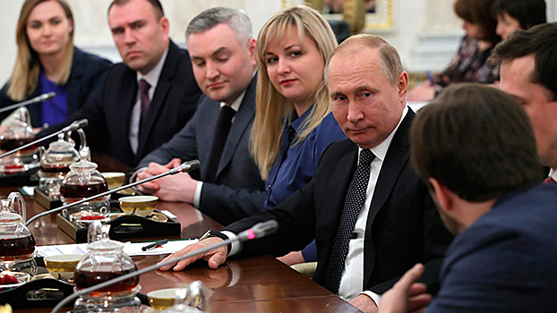 Путин встретился с британскими бизнесменами