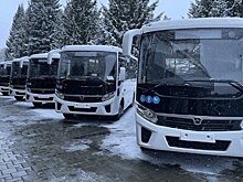 В Нижнекамске на городские маршруты вышли первые десять новых автобусов