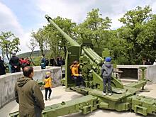 Оборонявшую Цемесскую бухту батарею капитана Челака восстановили и открыли ко Дню Победы