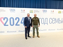 Глава Ханты-Мансийска Максим Ряшин поздравил с днём рождения Артема Жогу, полномочного представителя президента в УрФО