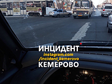 Кемеровчанин сфотографировал ДТП с трамваем
