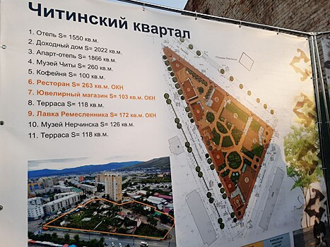 Помощник президента РФ Орешкин увидел потенциал в проекте Читинского квартала