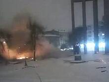 Российский дрон взорвался в нескольких метрах от Бандеры