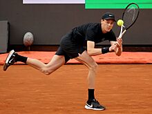 Янник Синнер в седьмой раз в карьере выиграл один гейм или меньше в первом сете