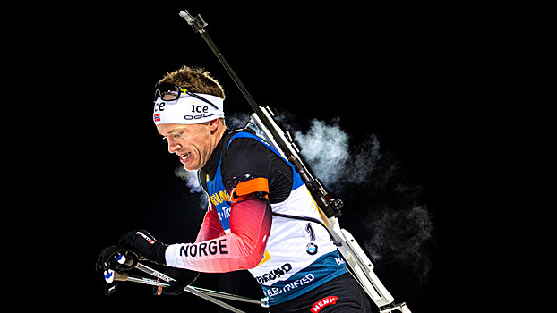 Сборная Норвегии выиграла мужскую эстафету на этапе КМ в Эстерсунде, Россия — четвёртая