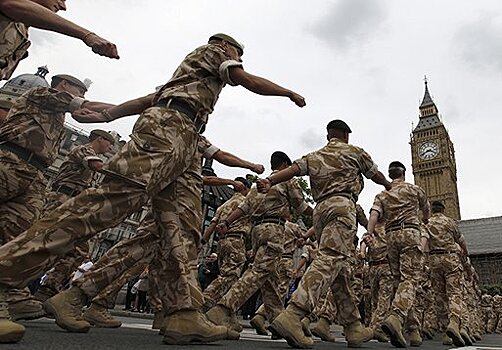 Четверть британских солдат признаны непригодными для боя