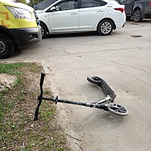 11-летний самокатчик попал под колеса такси в Обнинске