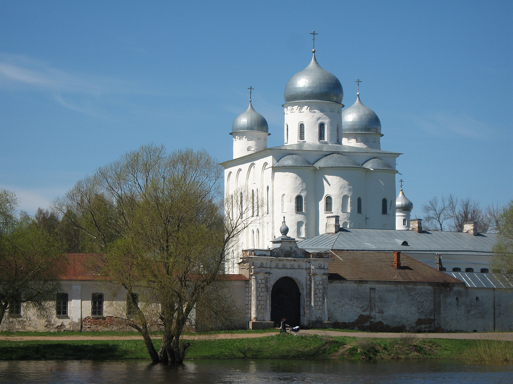 Юрьев монастырь, Великий Новгород, Россия, Европа