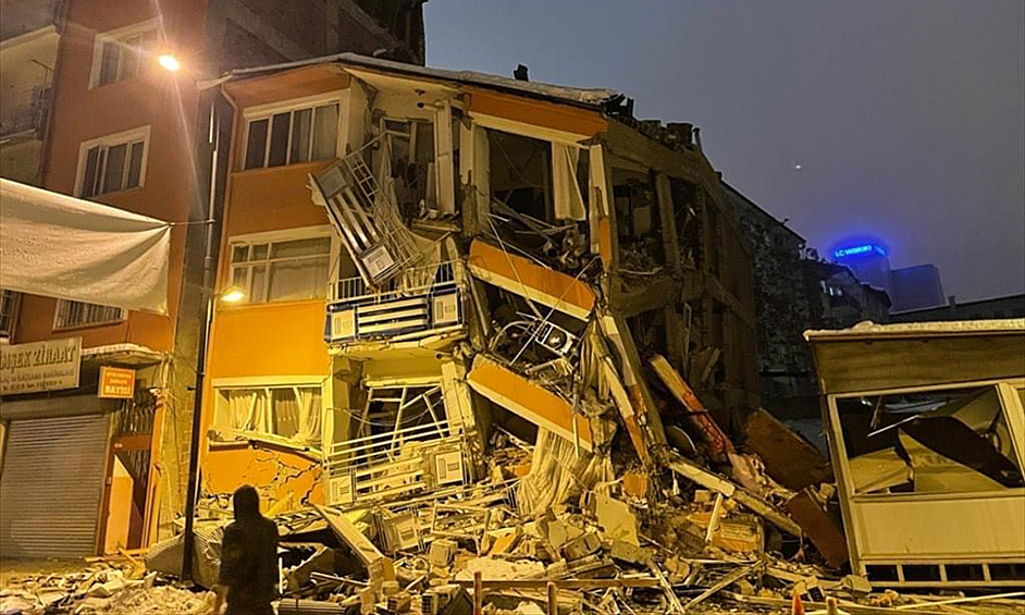 Последствия землетрясения в Турции, город Малатья