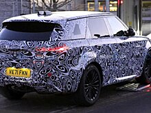 Новый Range Rover Sport замечен с минимальным камуфляжем