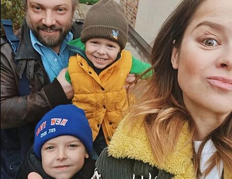 Наталия Медведева впервые показала сыновей