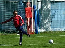 Сборная России по футболу провела матч в Суэце против олимпийской сборной Египта