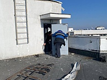 В Краснодаре начался ремонт жилого дома, на который упали обломки БПЛА