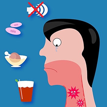 Что лучше есть и пить, когда у вас болит горло?