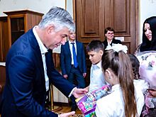 Алексей Логвиенко встретился с семьей героя СВО