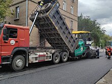 В переулке Квартальном уложили новый асфальт