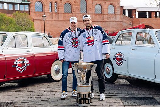 Чемпионский парад «Чайки» состоялся в Нижнем Новгороде